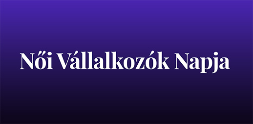 Női vállalkozók napja logó